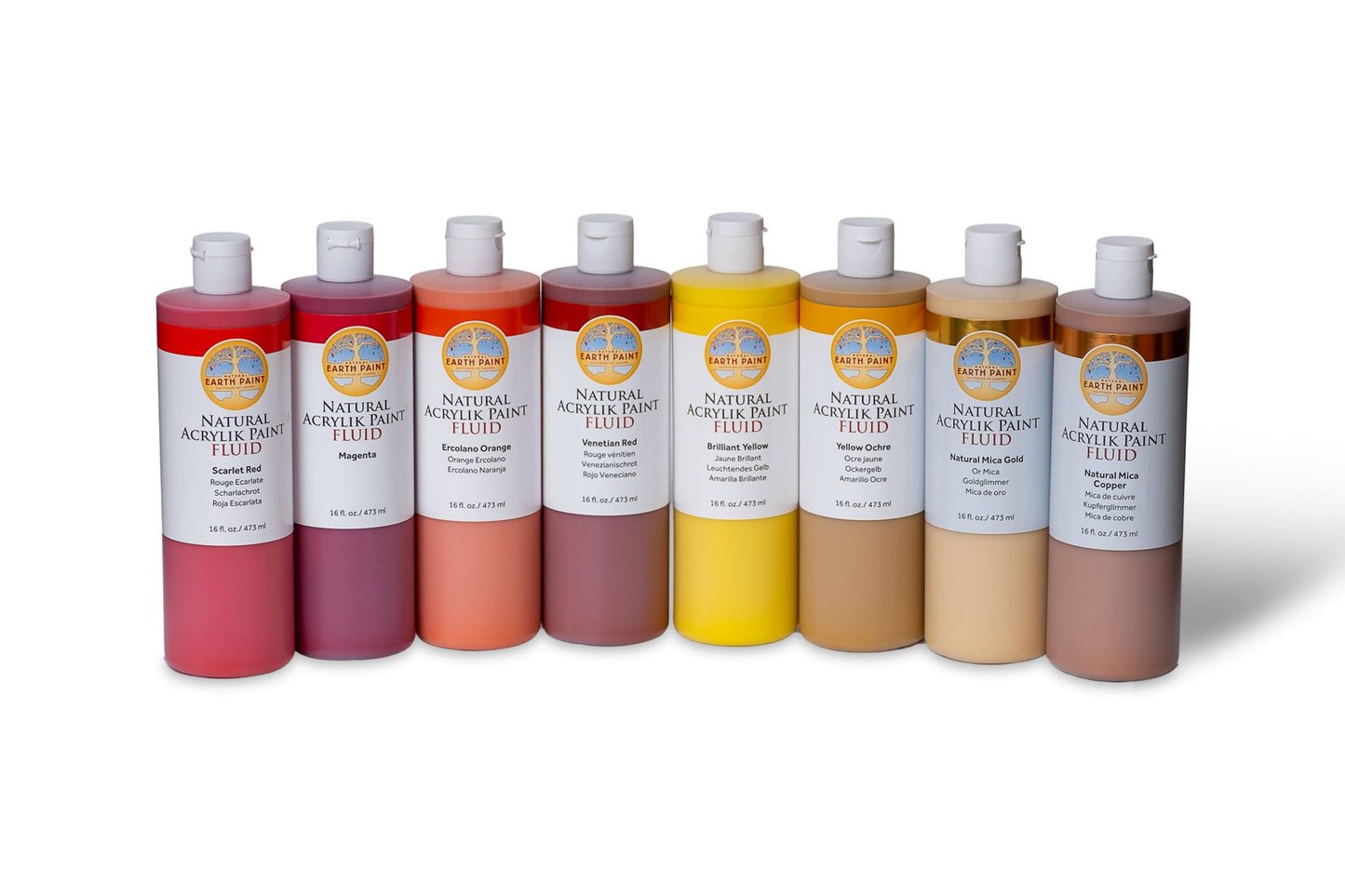 Fluid - Natural Acrylik Paint: Magenta / 1 flo oz