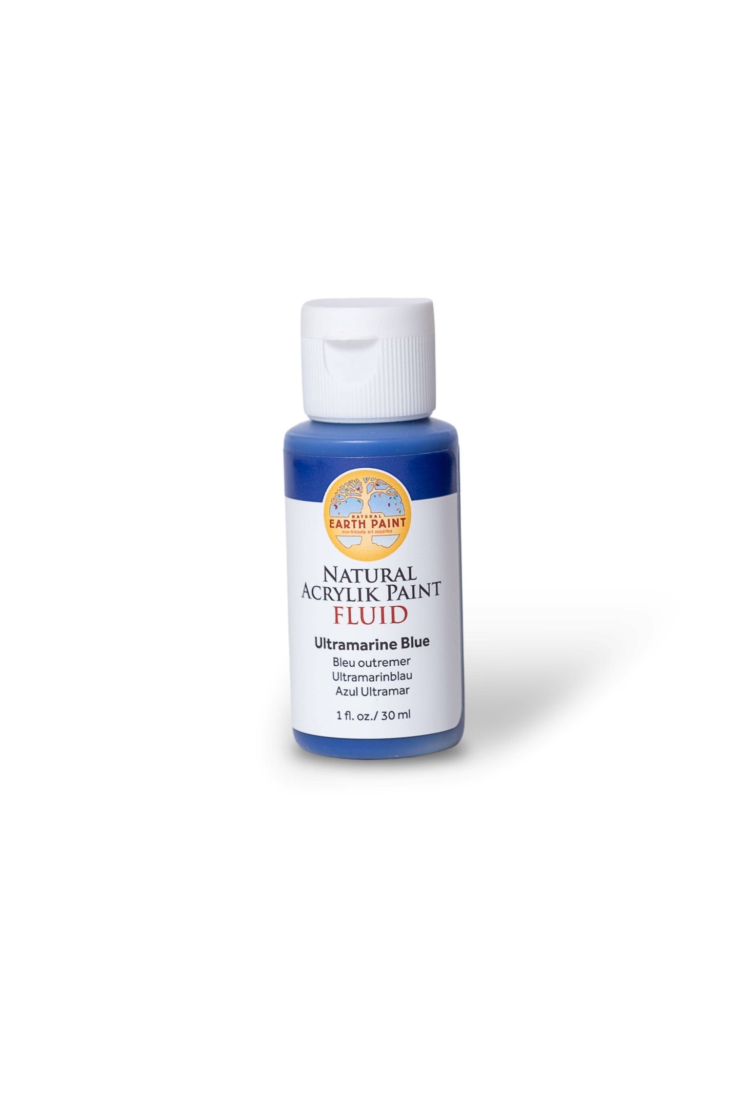 Fluid - Natural Acrylik Paint: Black Ochre / 4 fl oz