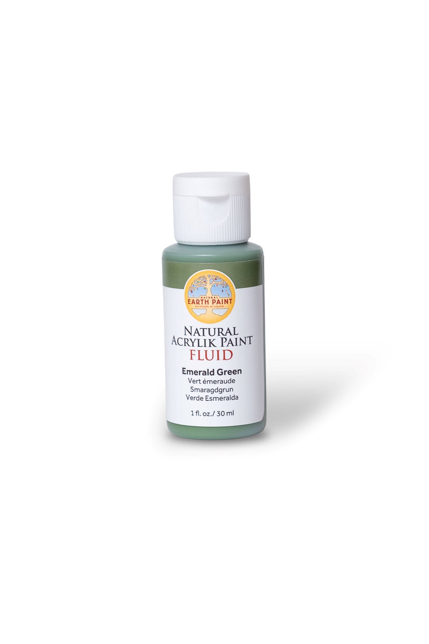 Fluid - Natural Acrylik Paint: Black Ochre / 4 fl oz