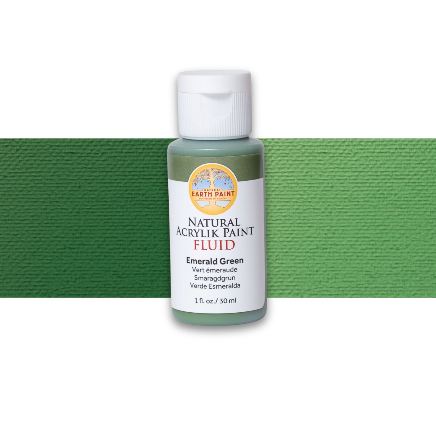 Fluid - Natural Acrylik Paint: Burnt Sienna / 1 flo oz