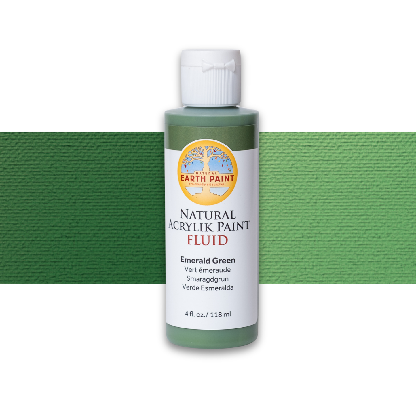Fluid - Natural Acrylik Paint: Burnt Sienna / 1 flo oz