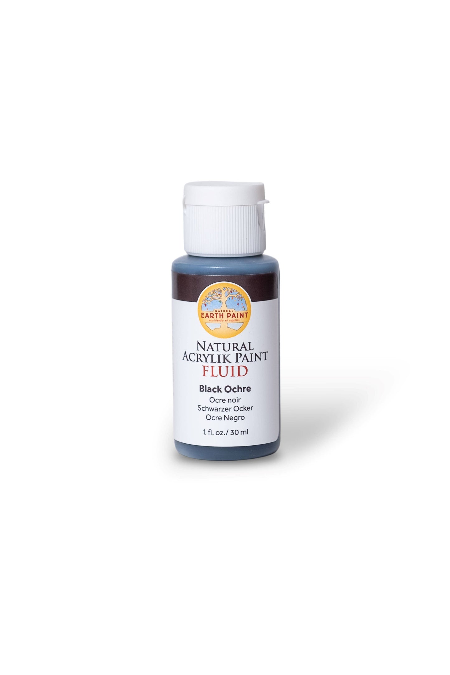 Fluid - Natural Acrylik Paint: Emerald Green / 4 fl oz