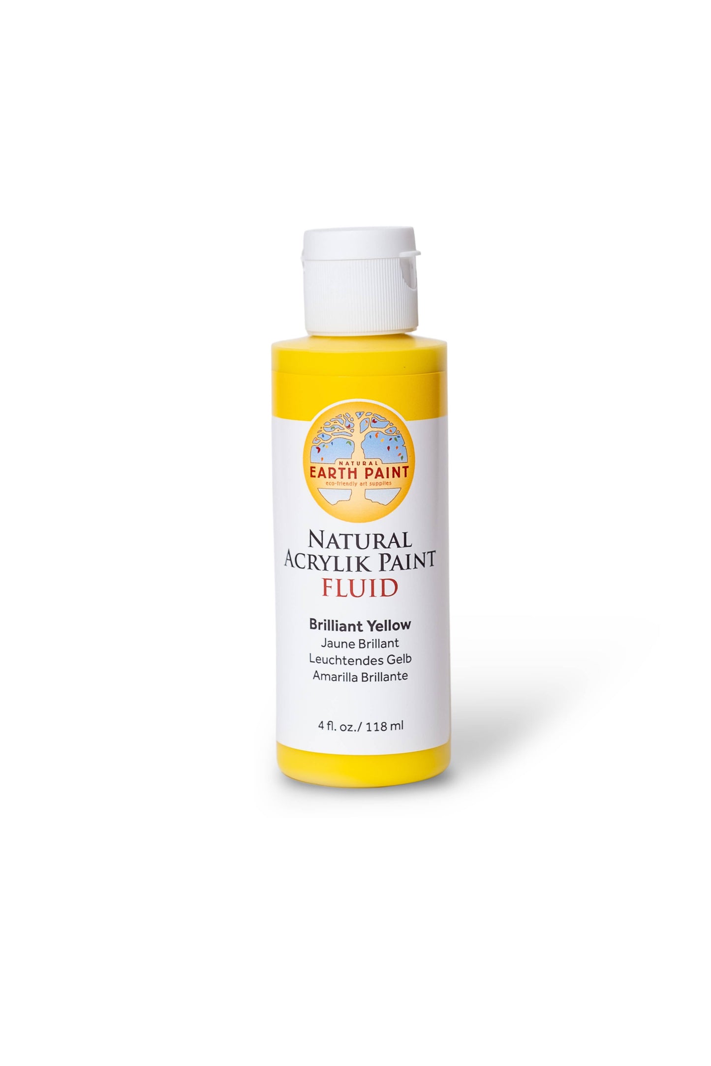 Fluid - Natural Acrylik Paint: Venetian Red / 4 fl oz