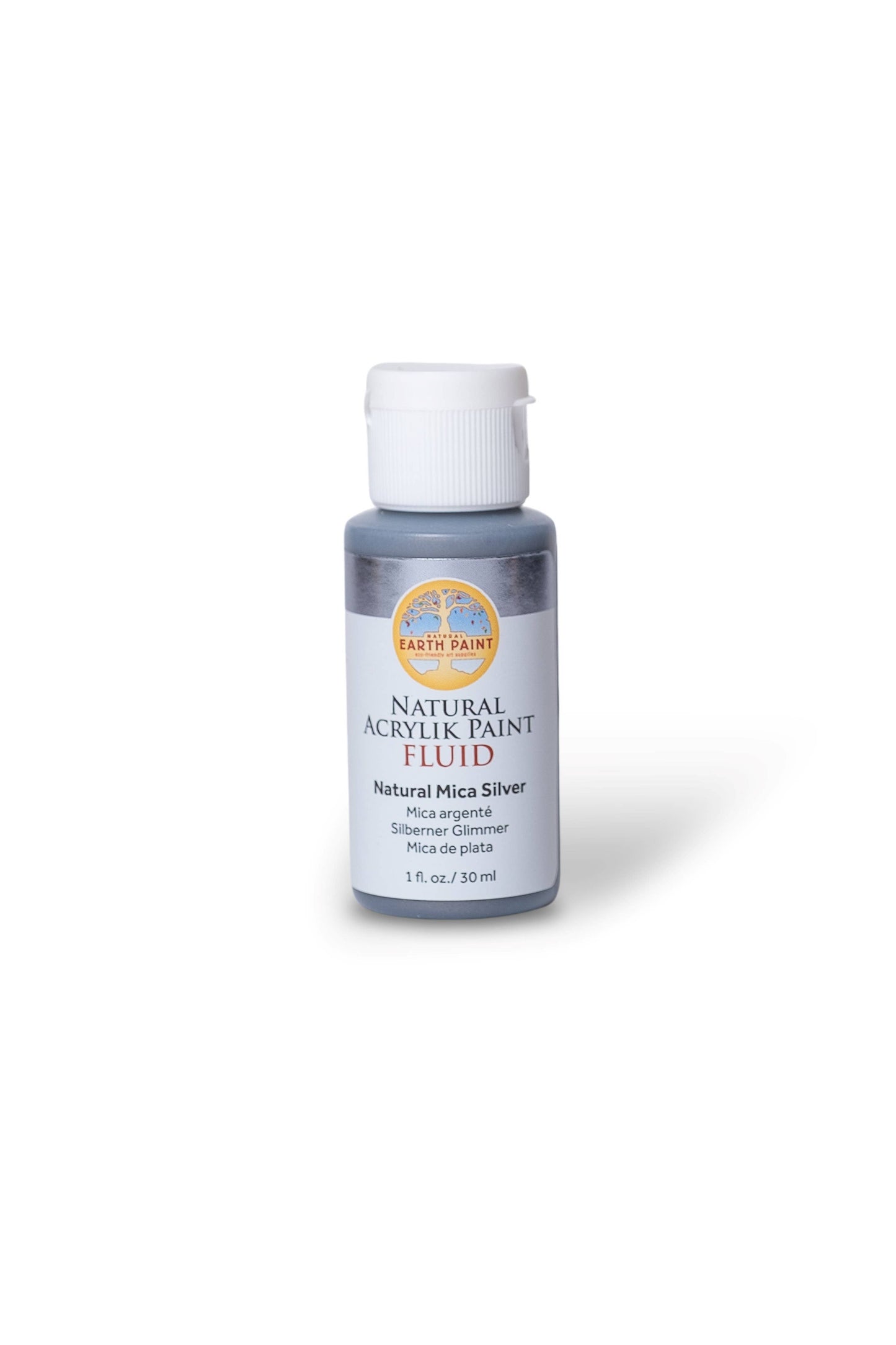 Fluid - Natural Acrylik Paint: Ercolano Orange / 4 fl oz
