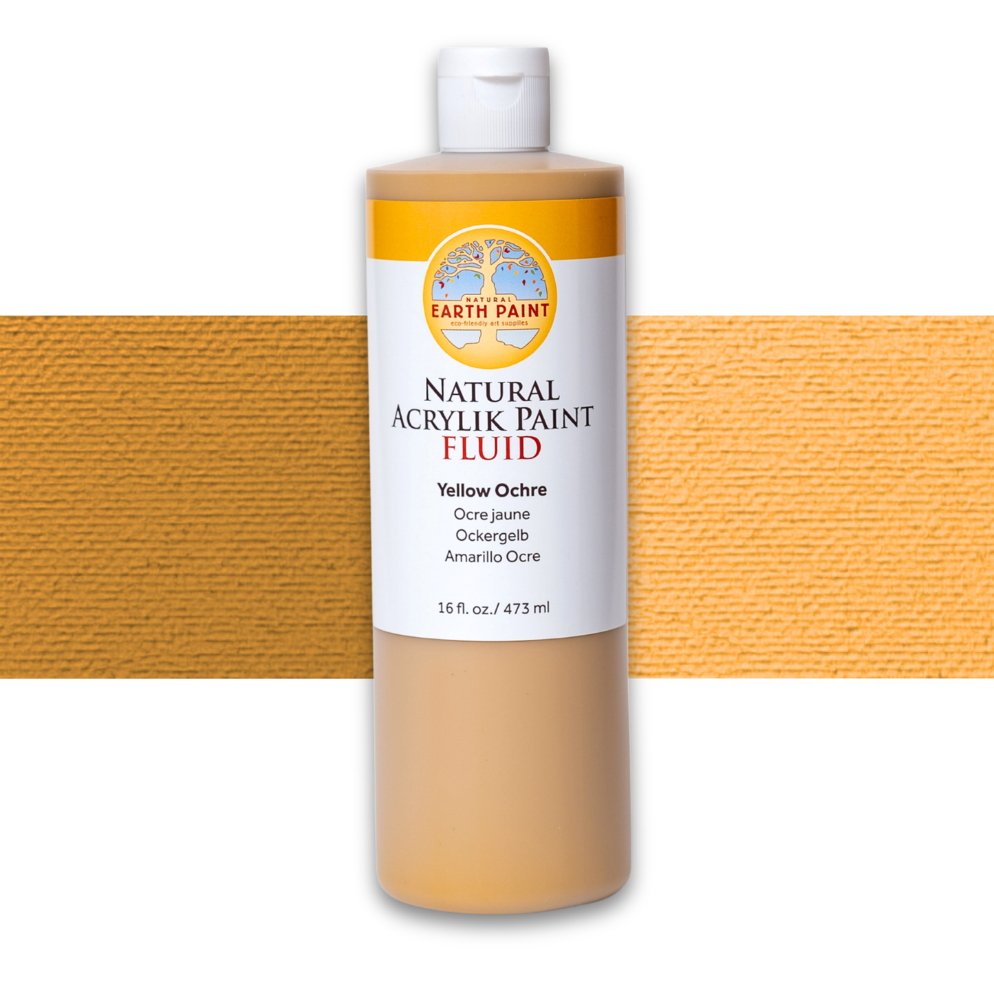 Fluid - Natural Acrylik Paint: Scarlet Red / 1 flo oz