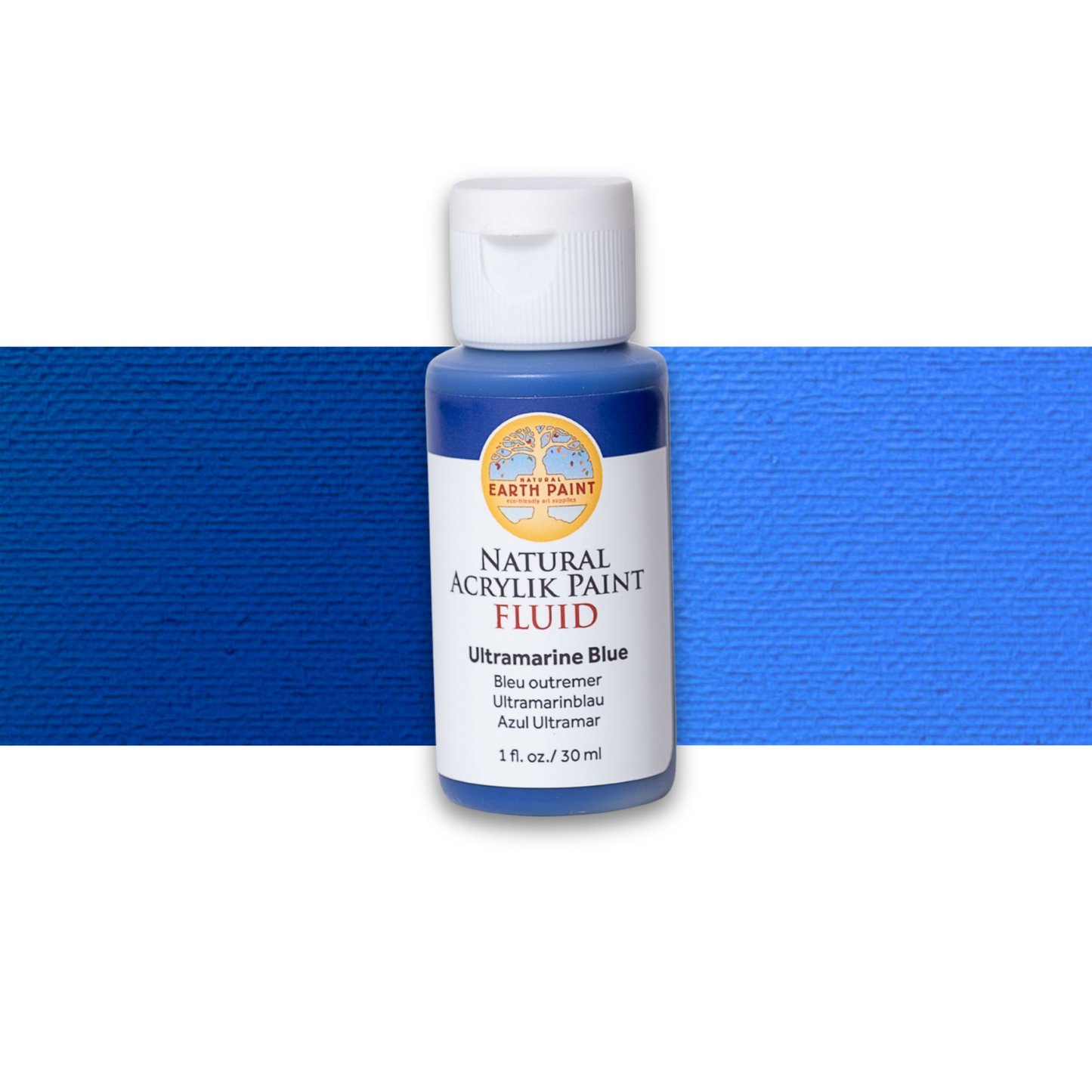 Fluid - Natural Acrylik Paint: Scarlet Red / 1 flo oz