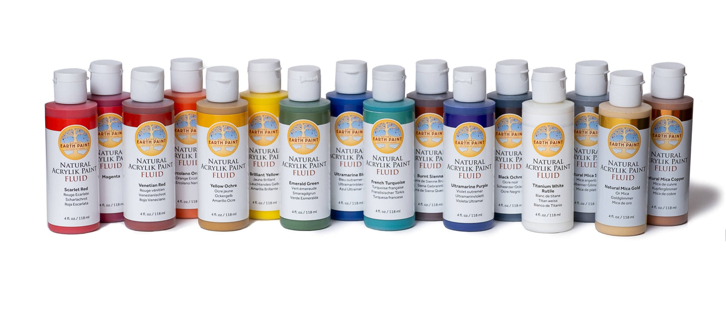 Fluid - Natural Acrylik Paint: Royal Blue / 1 flo oz