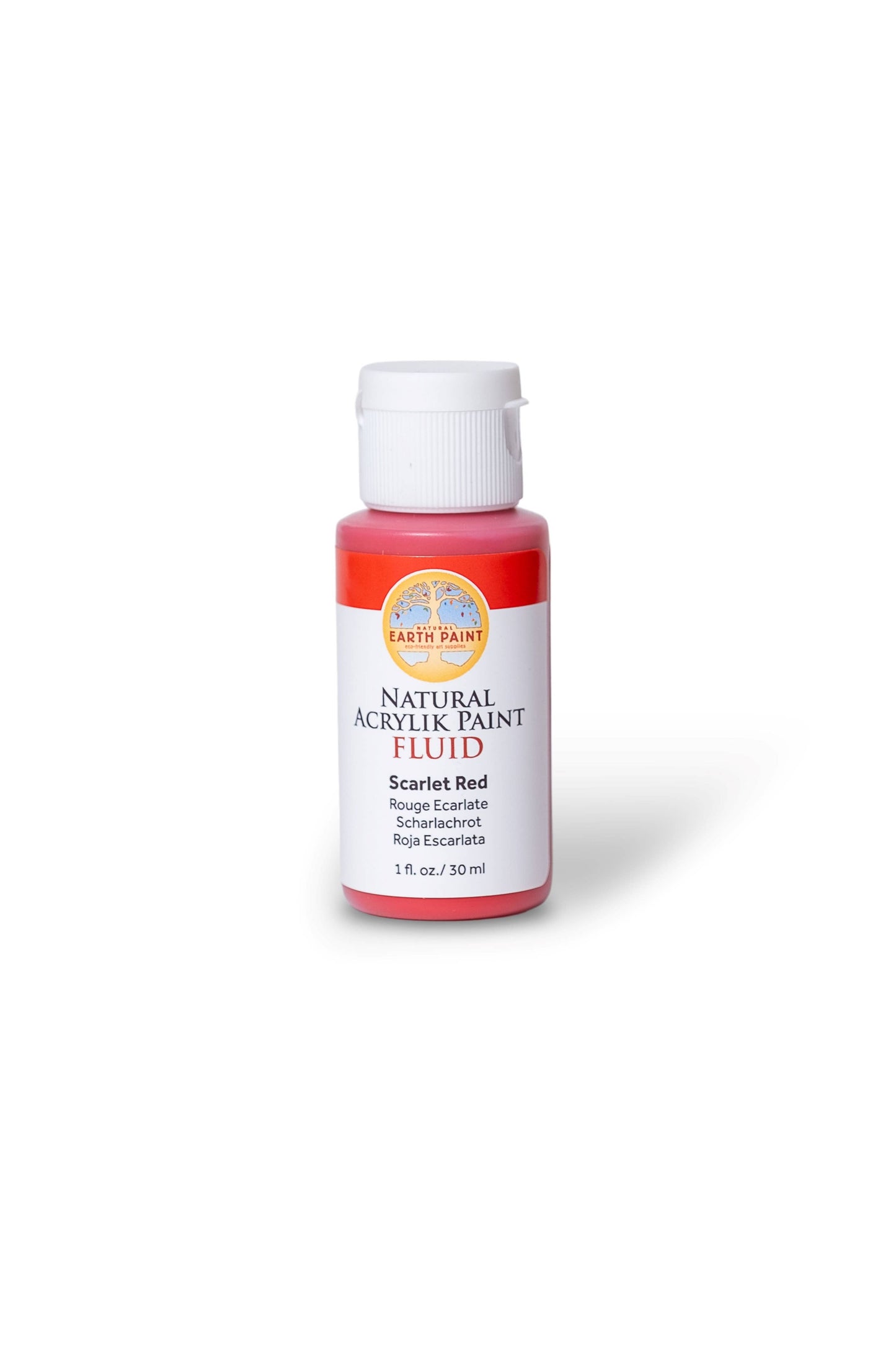 Fluid - Natural Acrylik Paint: Black Ochre / 4 fl oz