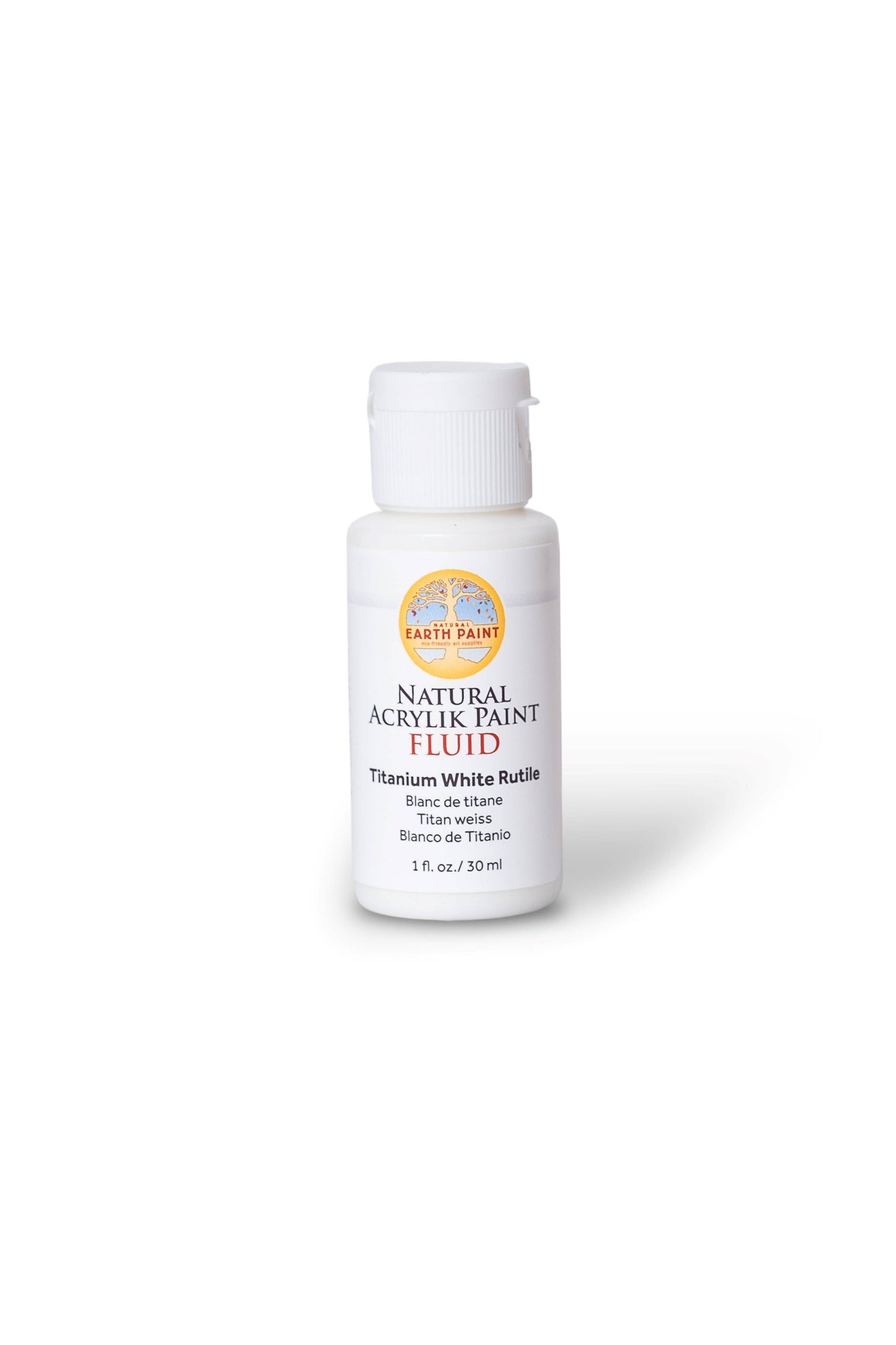 Fluid - Natural Acrylik Paint: Yellow Ochre / 4 fl oz